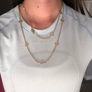 Kendra Scott long wrap necklace
